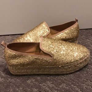 Steve Madden sequin espadrilles size 8